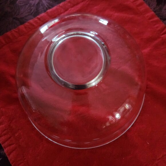 PRINCESS HOUSE HERITAGE REVERE BOWL 10" 441 Centerpiece Salad Serving Bowl Glass - Picture 3 of 8